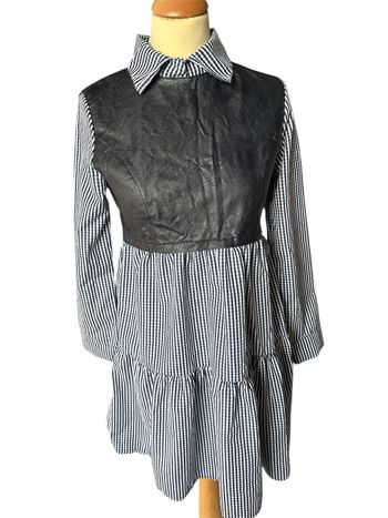 Robe Vichy noir