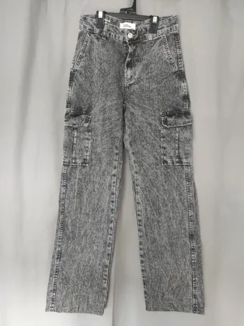 Jean cargo gris T.32 Jennyfer xxs