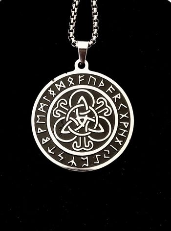 Chaîne + pendentif viking