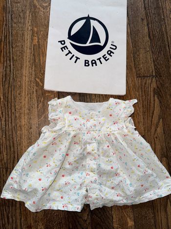 Blouse petit bateau 12 mois