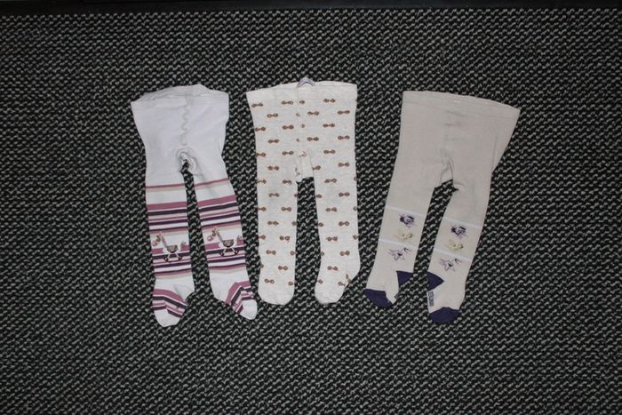 Lot de 6 collants taille 6-12 mois - photo numéro 5
