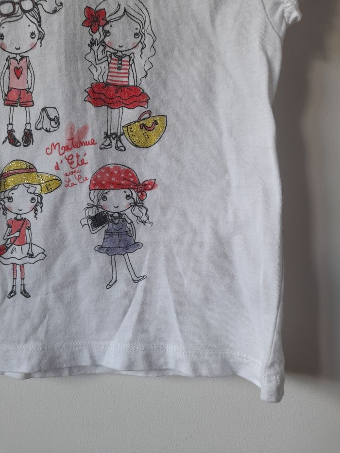 Tee-shirt blanc 18 mois La compagnie des petits - photo numéro 7