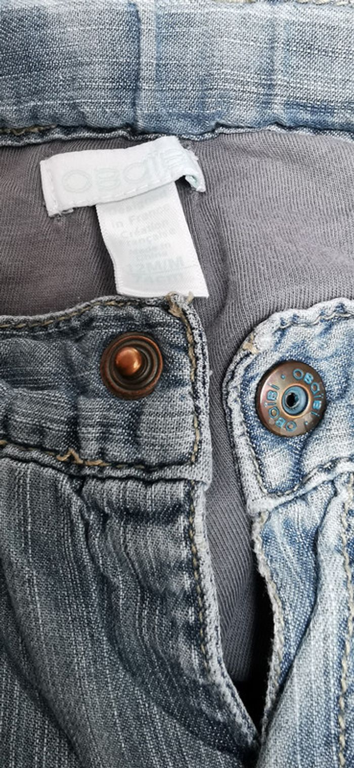 Jean été bleu Obaïbi 12 mois - photo numéro 5