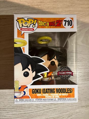 Funko Pop Goku eating noodles - Dragon Ball Z