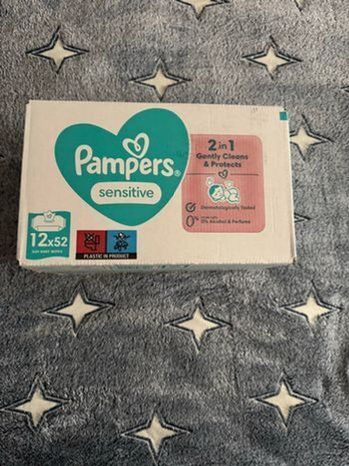 Lingettes Pampers Sensitive