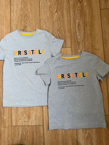 Lot tee-shirts