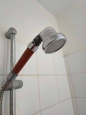 Un pommeau de douche relaxante 