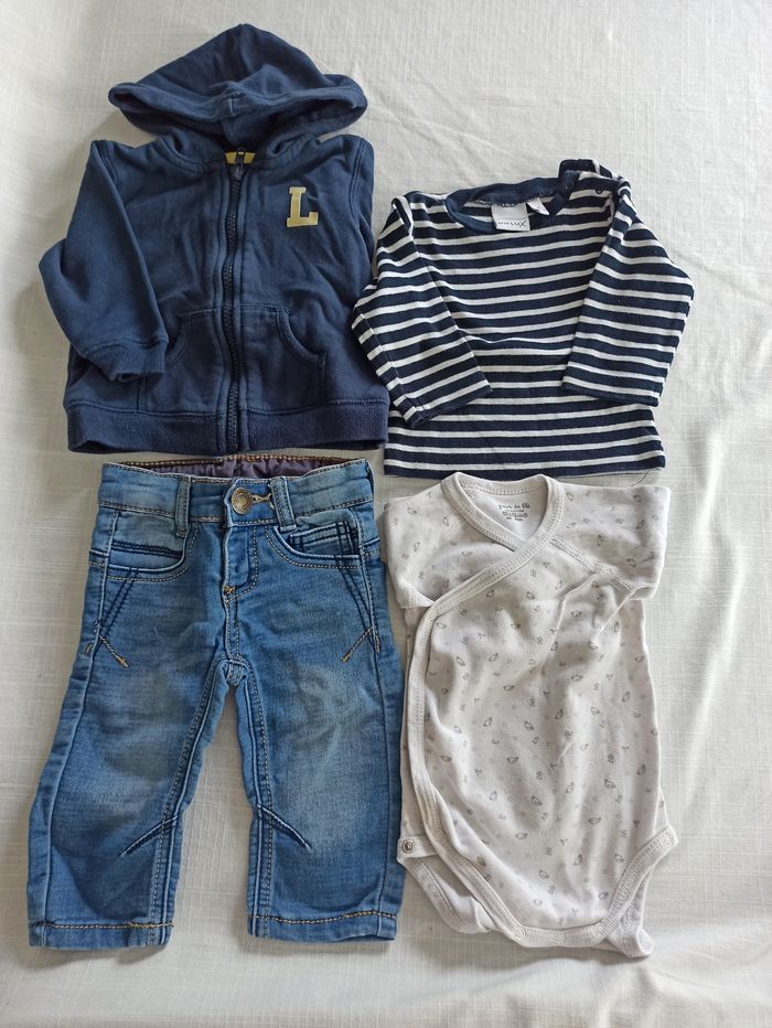 Lot vêtements garçon 6 mois