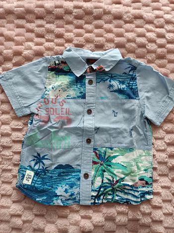 Chemise catimini 18m tbe