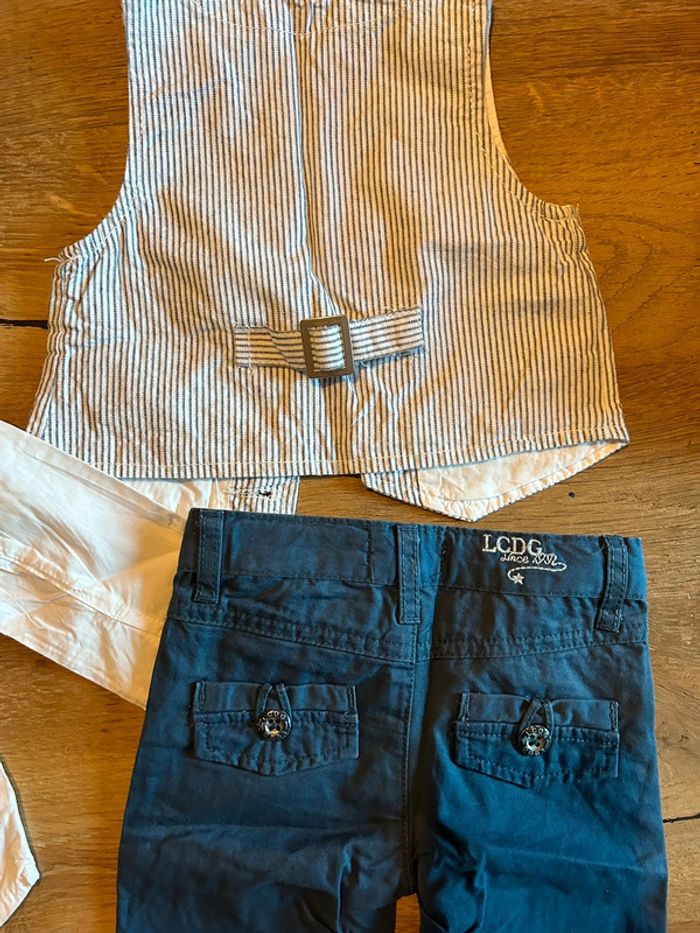 Ensemble de cérémonie neuf la compagnie des petits 6 mois - photo numéro 7