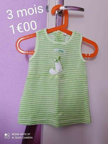 Robe Taille 3 mois