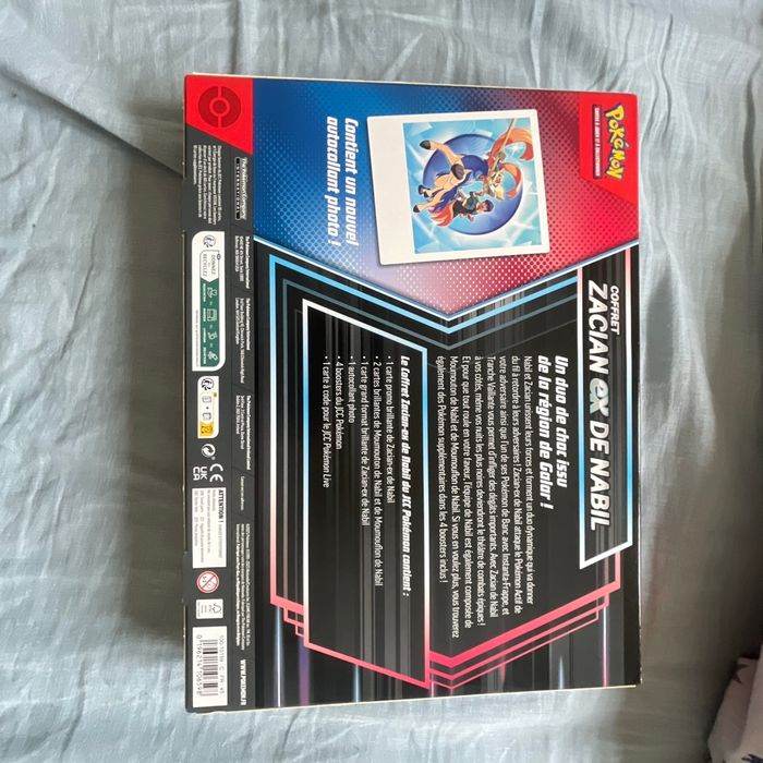 coffret zacian ex de nabil - photo numéro 2
