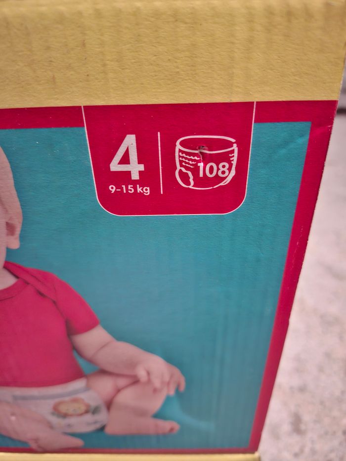 Pampers baby dry pants Taille 4 - photo numéro 4