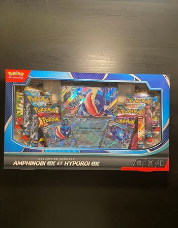 Coffret Pokémon Amphinobi ex & Hyporoi ex – Collection Spéciale Noël Smyths Toys – Neuf – VF
