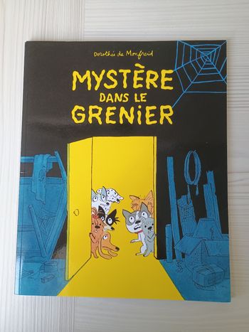 Album jeunesse mystère dans le grenier Dorothée de monfreid