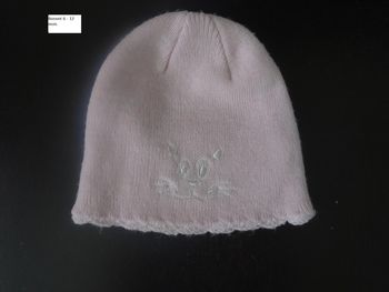 Bonnet fille 6 mois