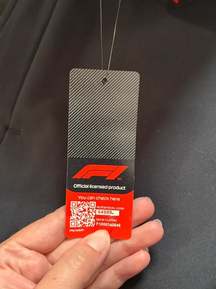 Veste technique noire Formula1 F1 XXL - photo numéro 5