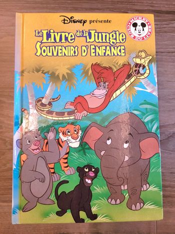 Livre Dysney Le livre de la Jungle