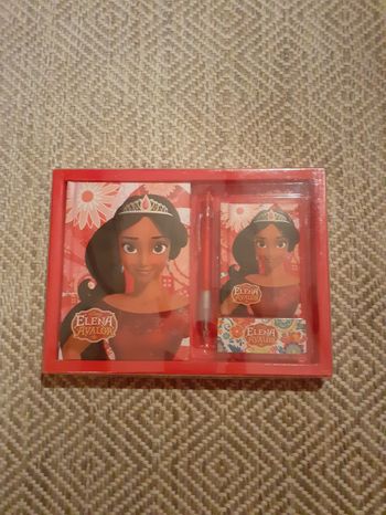 Coffret carnets Elena Disney