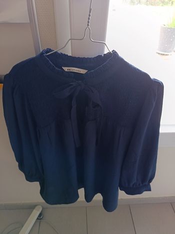 Blouse bleu marine 