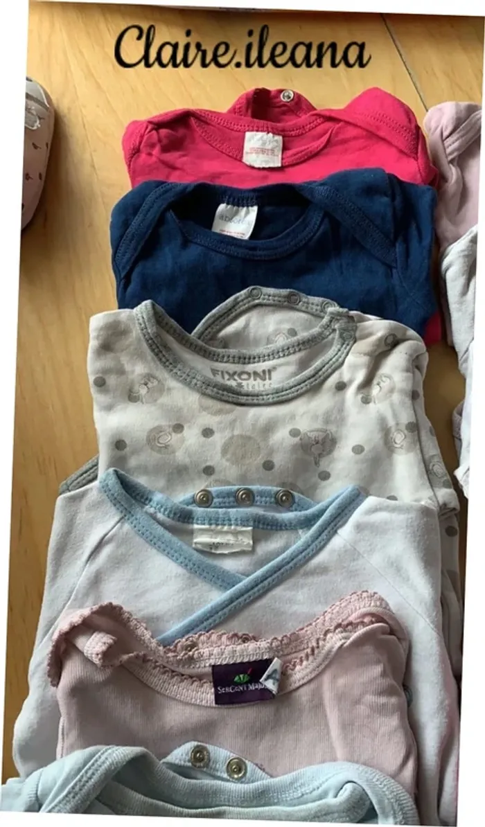 🛑lot de 12 body 3 mois 🛑 - photo numéro 3