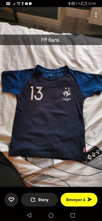 T-shirt fff France Kante 13