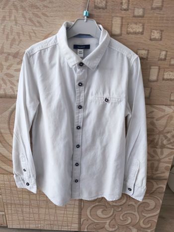 Chemise blanche manches longues Okaidi 1