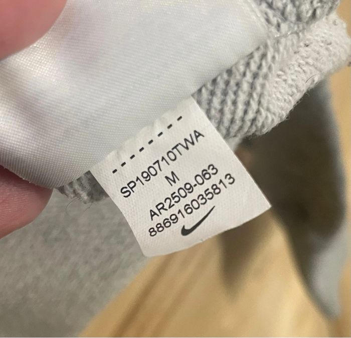 Sweat Nike unisexe à capuche gris et noir - M - photo numéro 6
