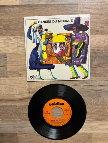 Vinyle 45 tours-Danses du Mexique