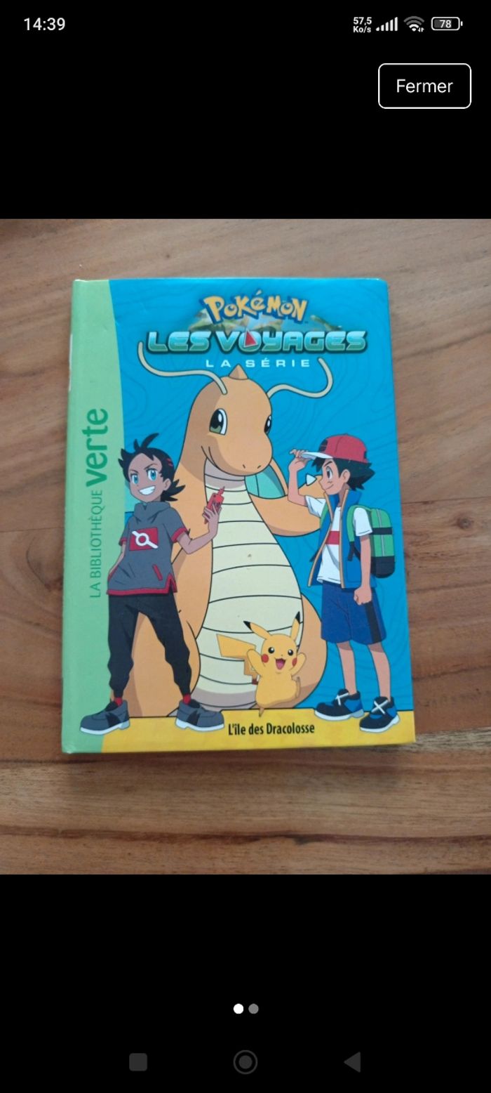 Bibliothèque verte pokemon
