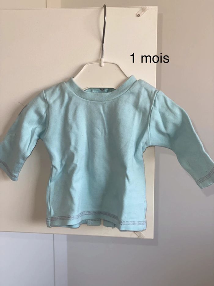 Tee shirt 1 mois