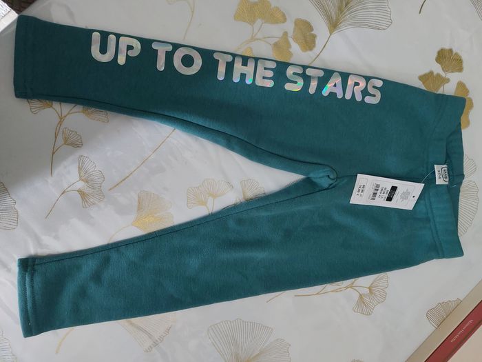 Pantalon molletonné fille 4 ans