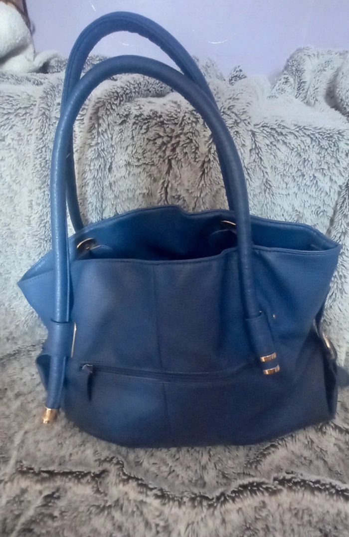 Grand sac bleu - photo numéro 6