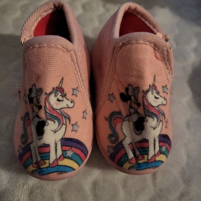 Chausson minnie et licorne