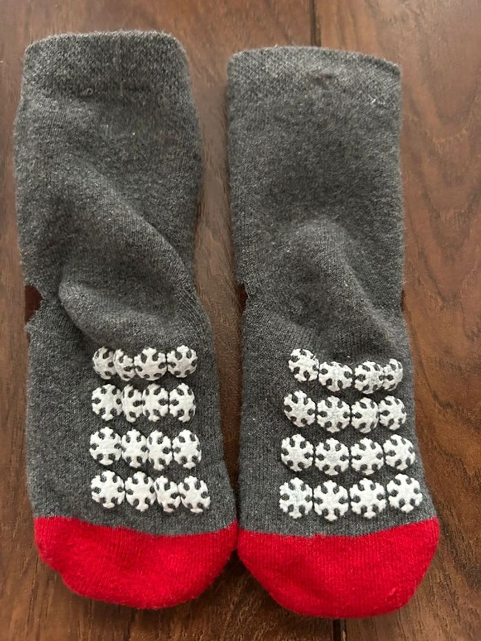lot de 5 paires de chaussettes chaudes antidérapantes - photo numéro 4