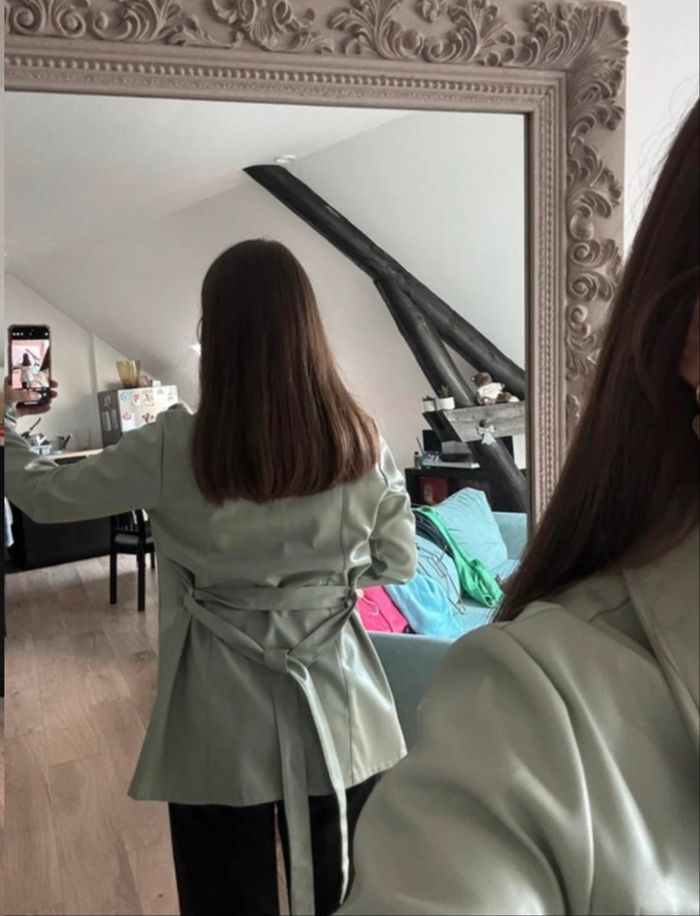 Surchemise similicuir - photo numéro 3