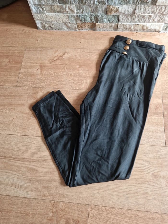 Legging grossesse simili - photo numéro 2