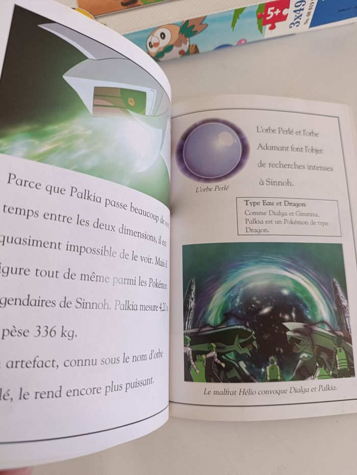 Lot de 2 jeux Pokemon puzzle et jeu quiz + un livre offert - photo numéro 5