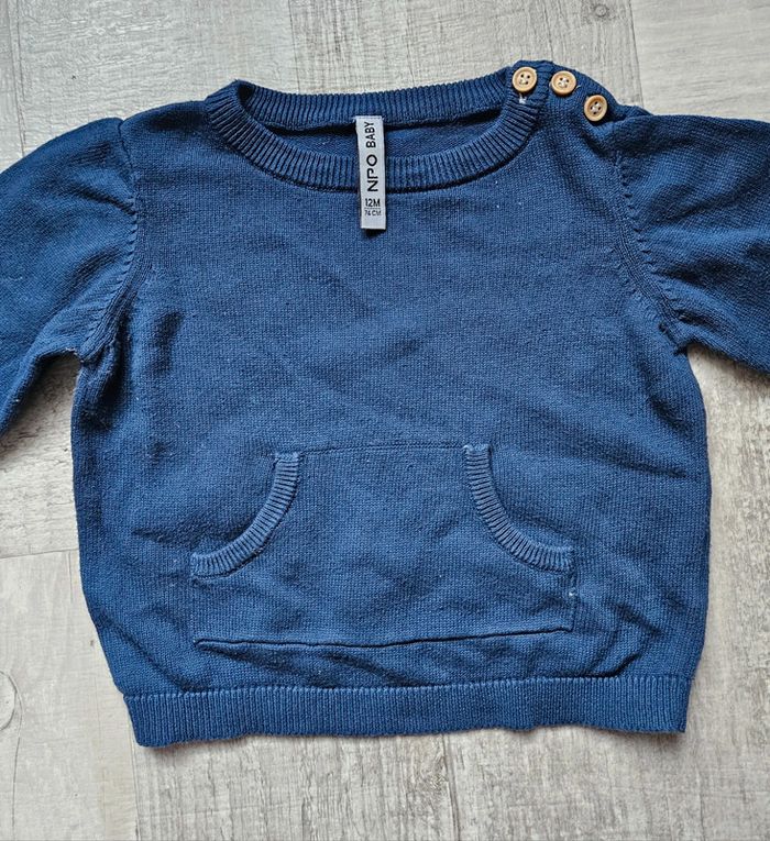 Chemise et pull 12 mois - photo numéro 3