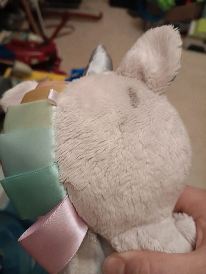 Licorne vtech maé ma licorne à câliné 2 taches sur la tête - photo numéro 4