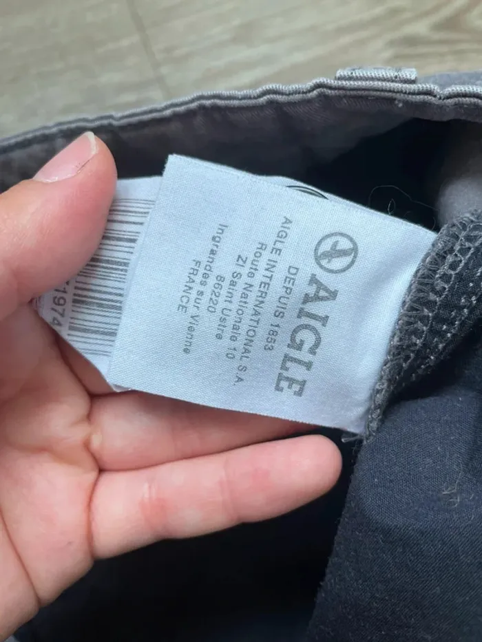 Chinos Aigle Gris - Taille 52 - photo numéro 3
