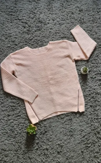 Pull épais avec zip