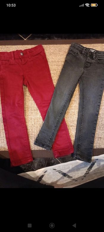 Lot 2 jeans Kiabi