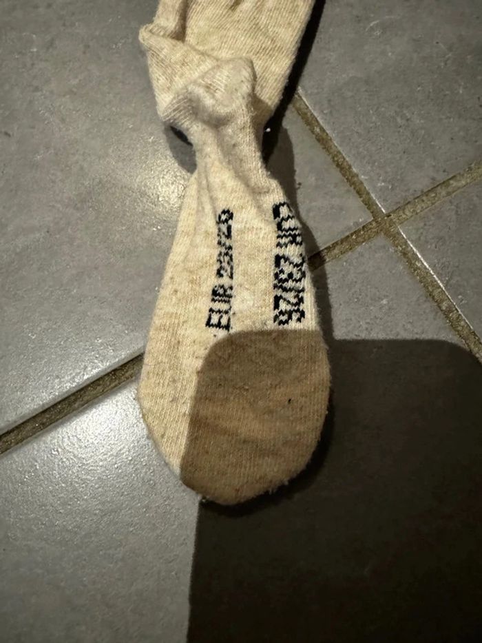 Lot de 2 Collants - Kiabi - Noir / Beige, crème - 2/3 ans, 23/26 - photo numéro 4