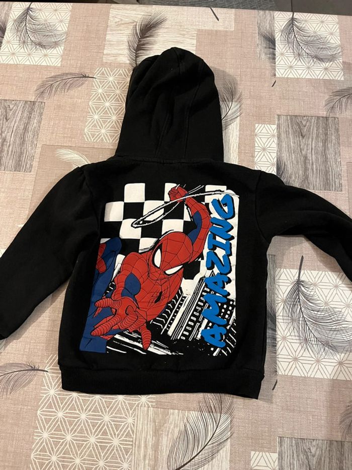 Pull enfant garçon, Spiderman, 4-6 ans, Marvel