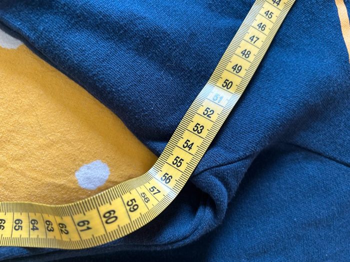 Sweat-shirt bleu marin et jaune - en coton jack & jones - taille L - photo numéro 8