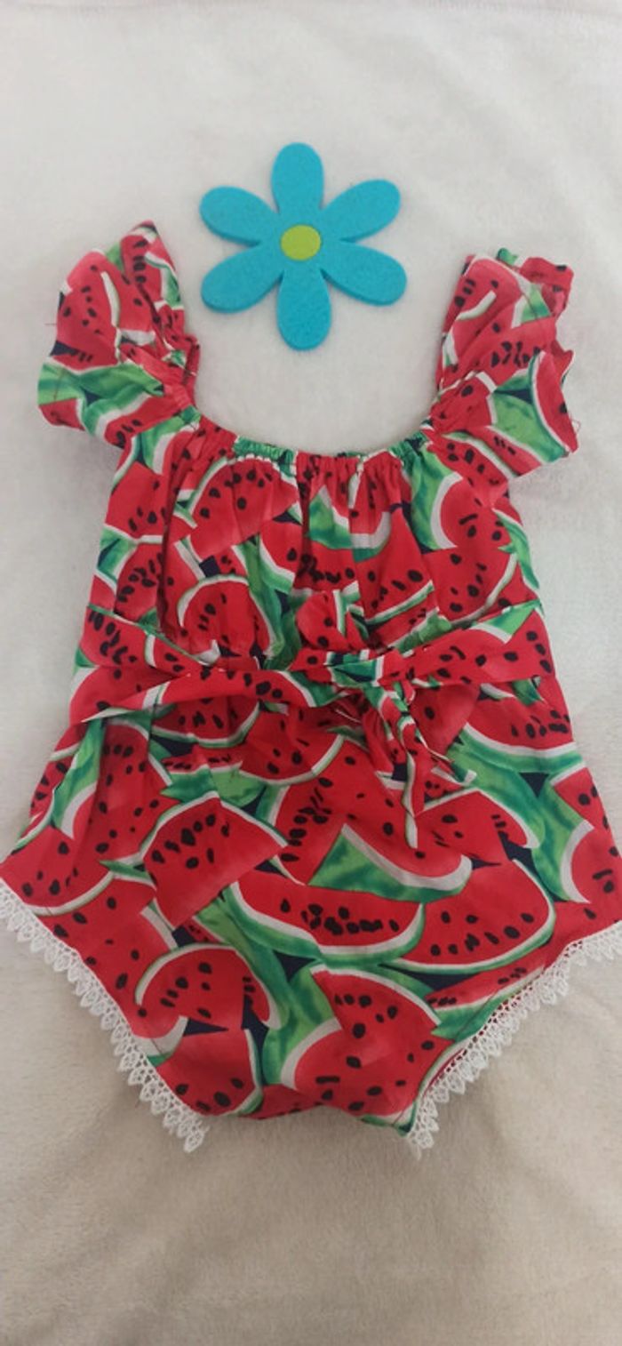 Combishort pasteque