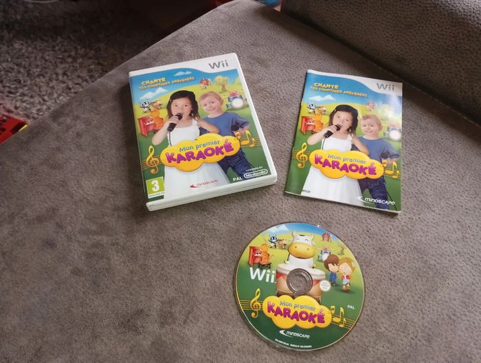 Jeux Wii mon premier karaoké enfant