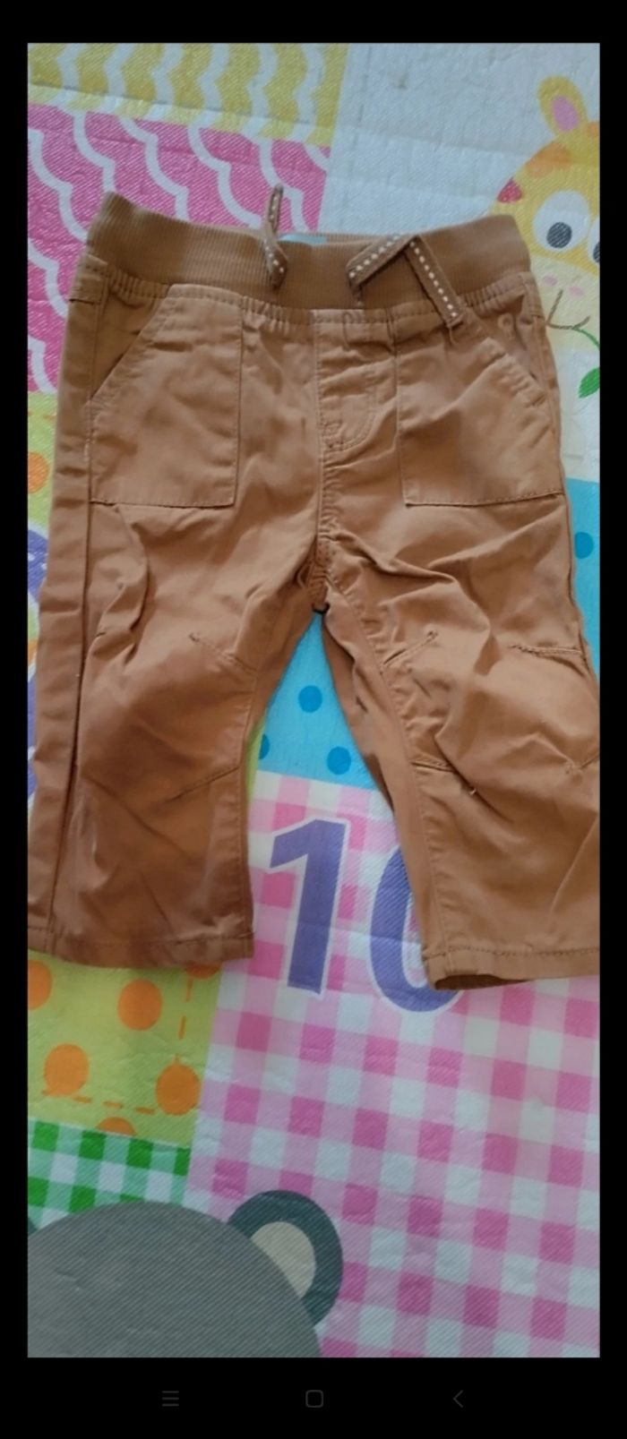 Pantalon bébé garçon 3 mois