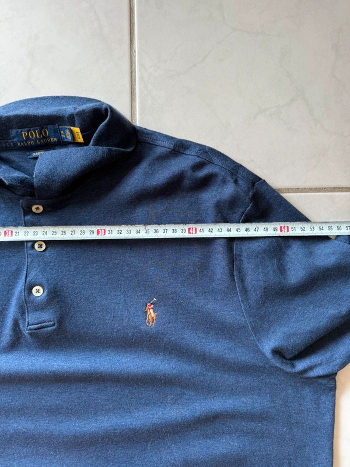 Polo Ralph Lauren Homme Bleu marine taille xl Classic Fit top etat - photo numéro 10